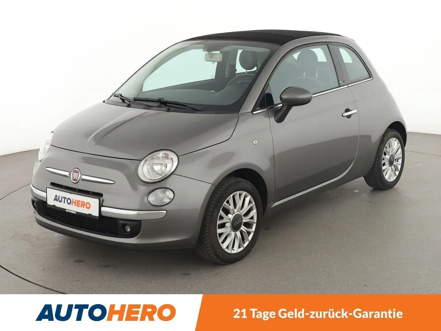 Fiat 500C 1.2 Lounge *PDC* Grau - 1