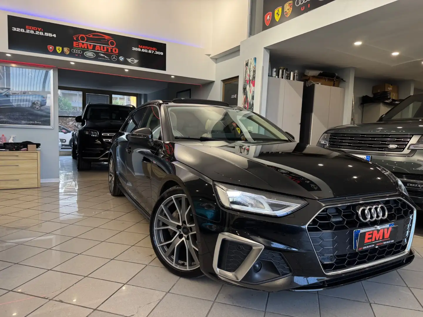 Audi A4 Avant 40 TDI S tronic S line edition Nero - 1
