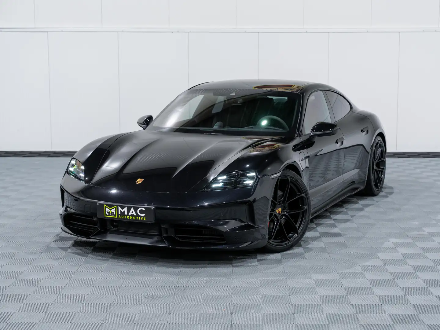 Porsche Taycan 4S Face Lift --- VERKOCHT --- Noir - 2