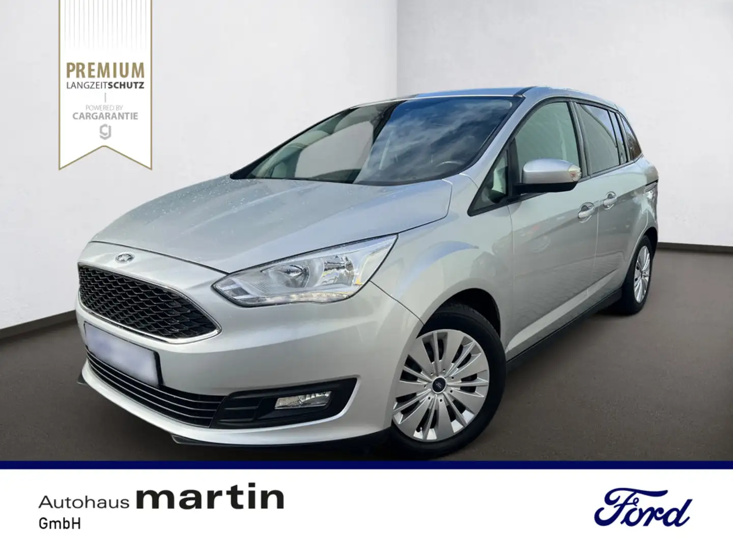 Ford C-Max 1.0 Grand Cool&Connect PDC SHZ NAVI Silber - 1