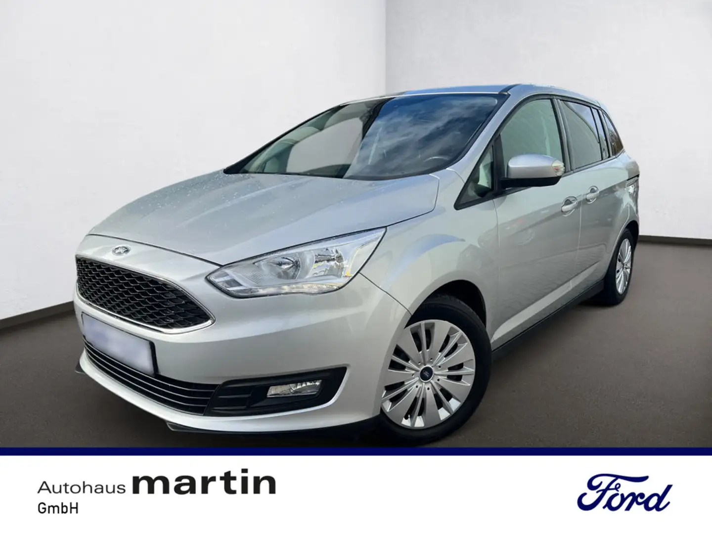 Ford C-Max 1.0 Grand Cool&Connect PDC SHZ NAVI Silber - 1