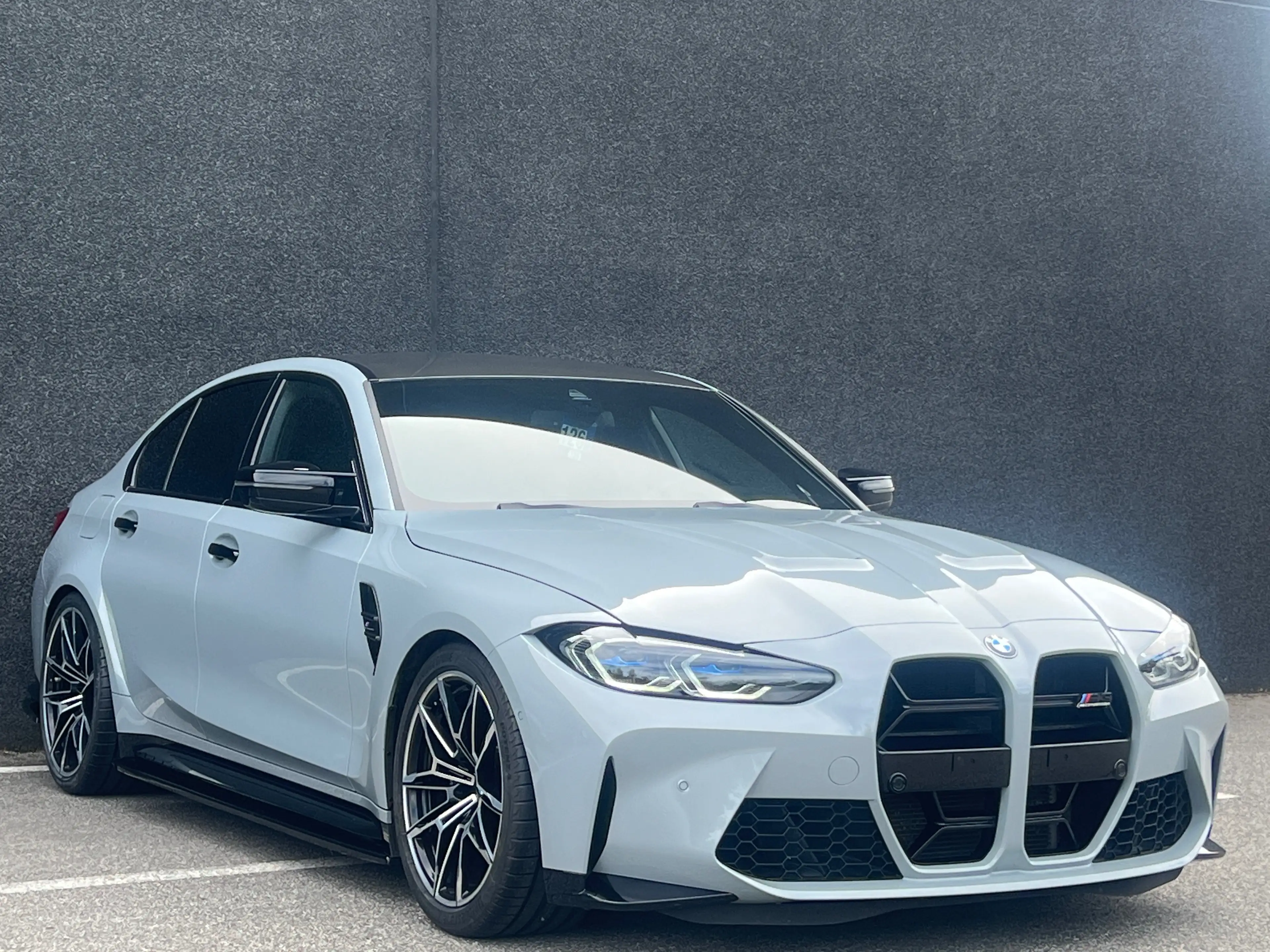 BMW M3 BMW M3 Competition | RWD | Brooklyn Grey | M Drive Pro | CS Look | Laser | HUD | Harman Kardon — photo 3