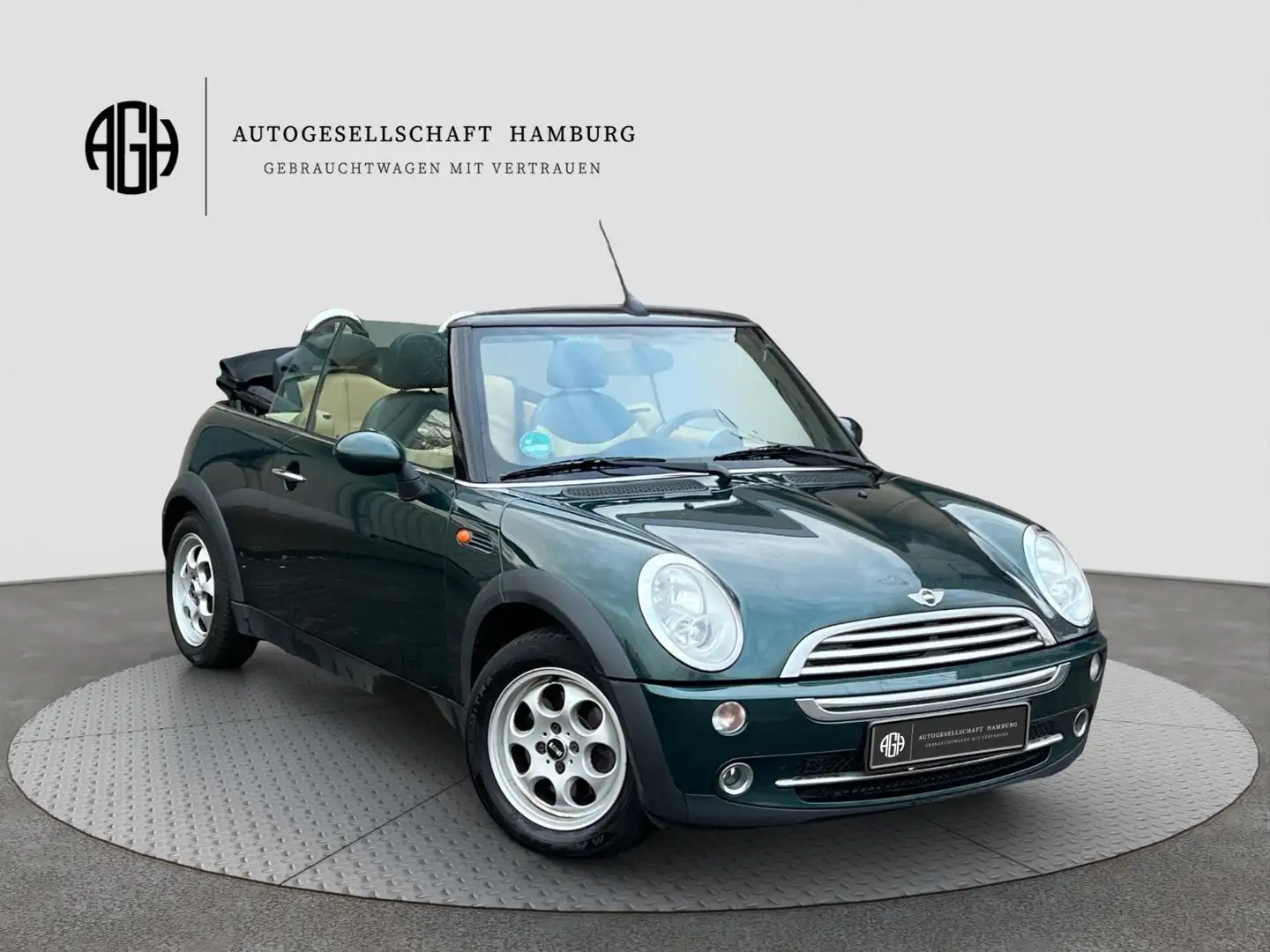 MINI Cooper Cabrio 1.6 Pepper*BritishEnglishGreen* Grün - 1