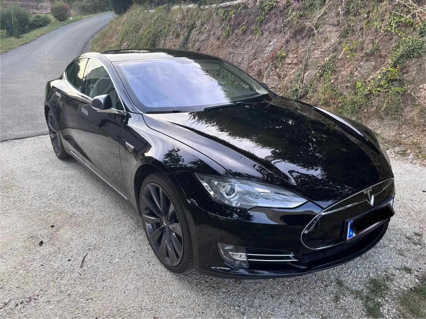 Tesla Model S 85kWh (mit Batterie) gratis Laden Schwarz - 1