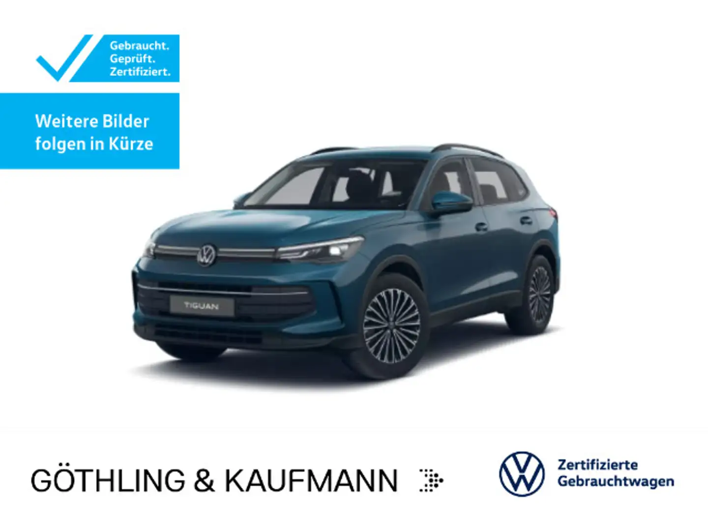 Volkswagen Tiguan Life 2.0 TDI DSG*NAVI*AHK*KAM*ASG*18Zoll* Blau - 1
