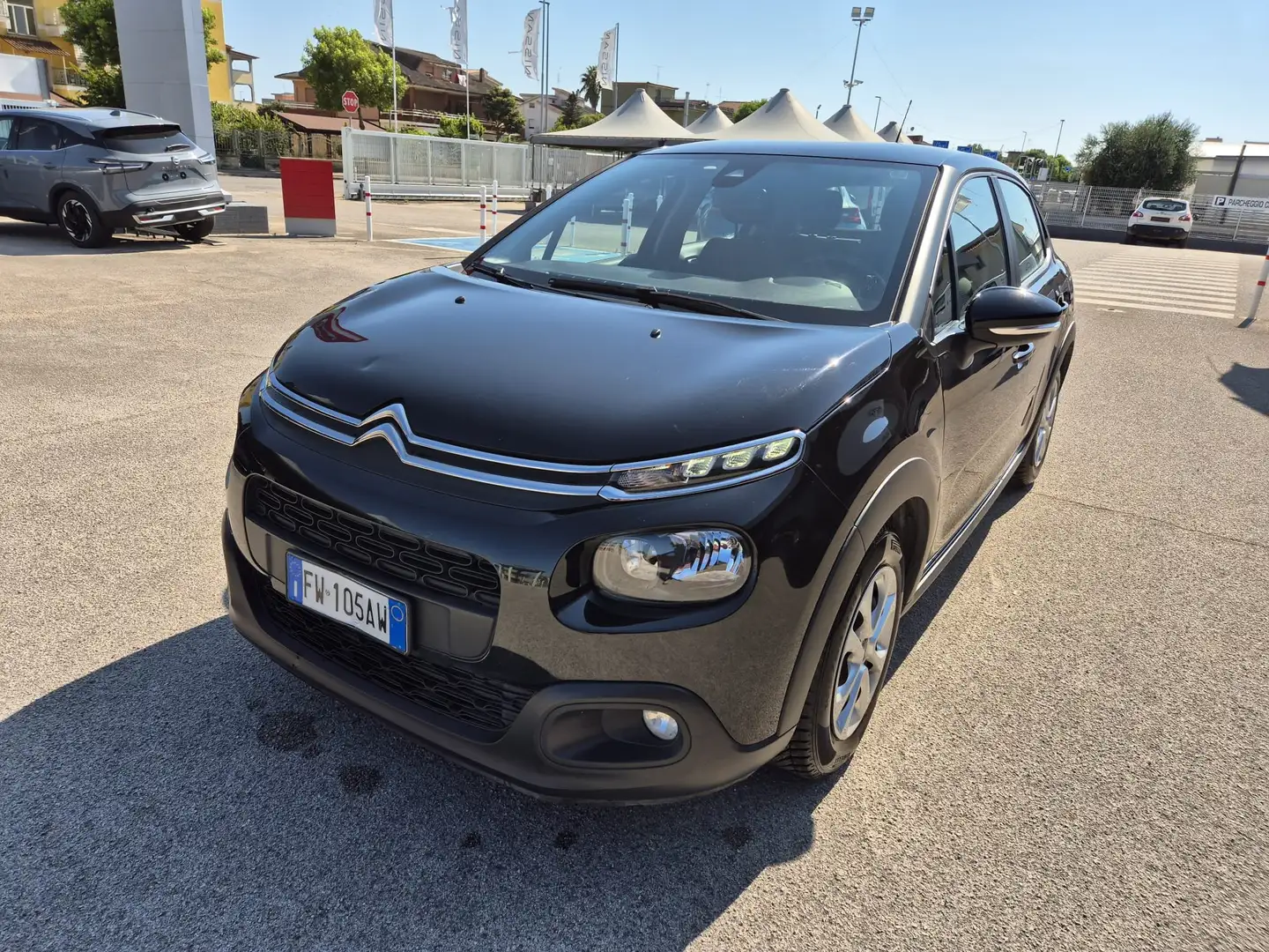Citroen C3 C3 III 2017 1.2 puretech Feel s Nero - 2