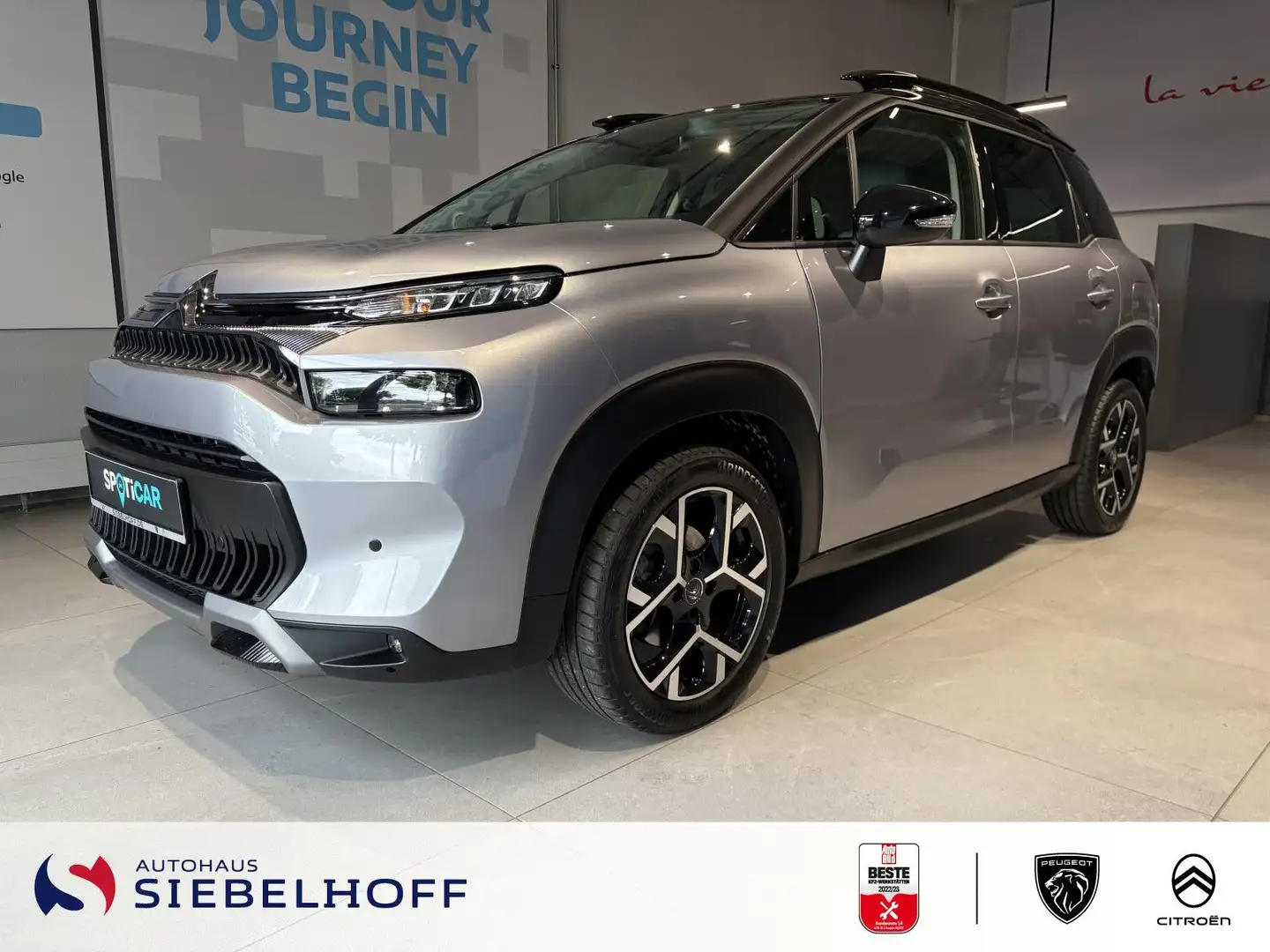 Citroen C3 Aircross Shine Pack PureTech 130 EAT6 *AHK* Grau - 2
