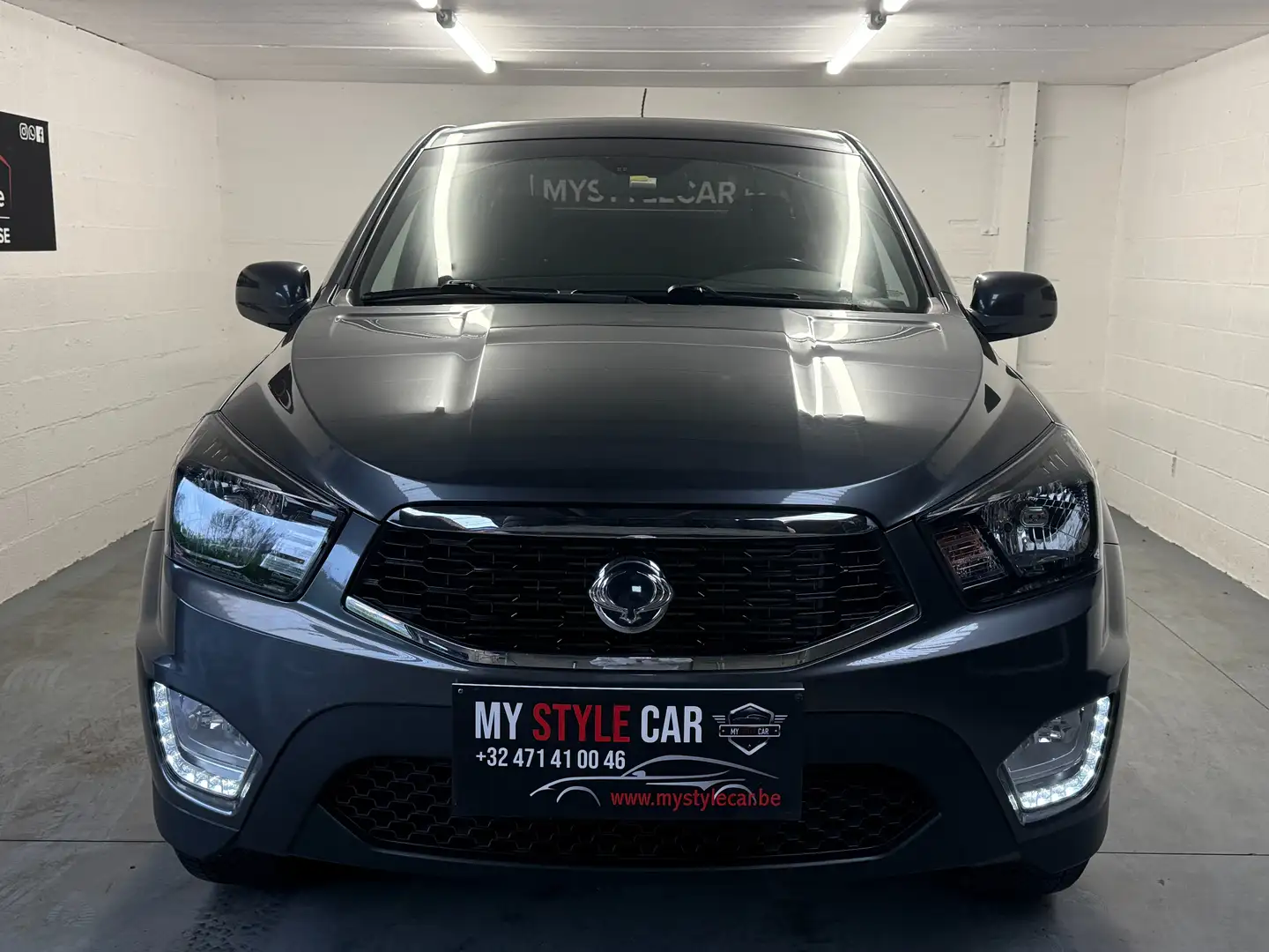 SsangYong Actyon 2.2 Airco, radar, Garantie 1an Gris - 2