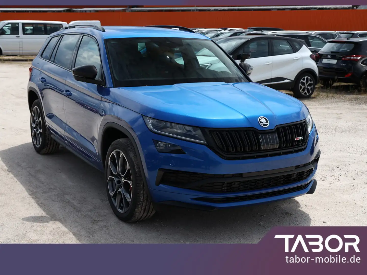 Skoda Kodiaq RS 2.0 Bi-TDI DSG 4x4 7S LED Nav ACC elHK Bleu - 2