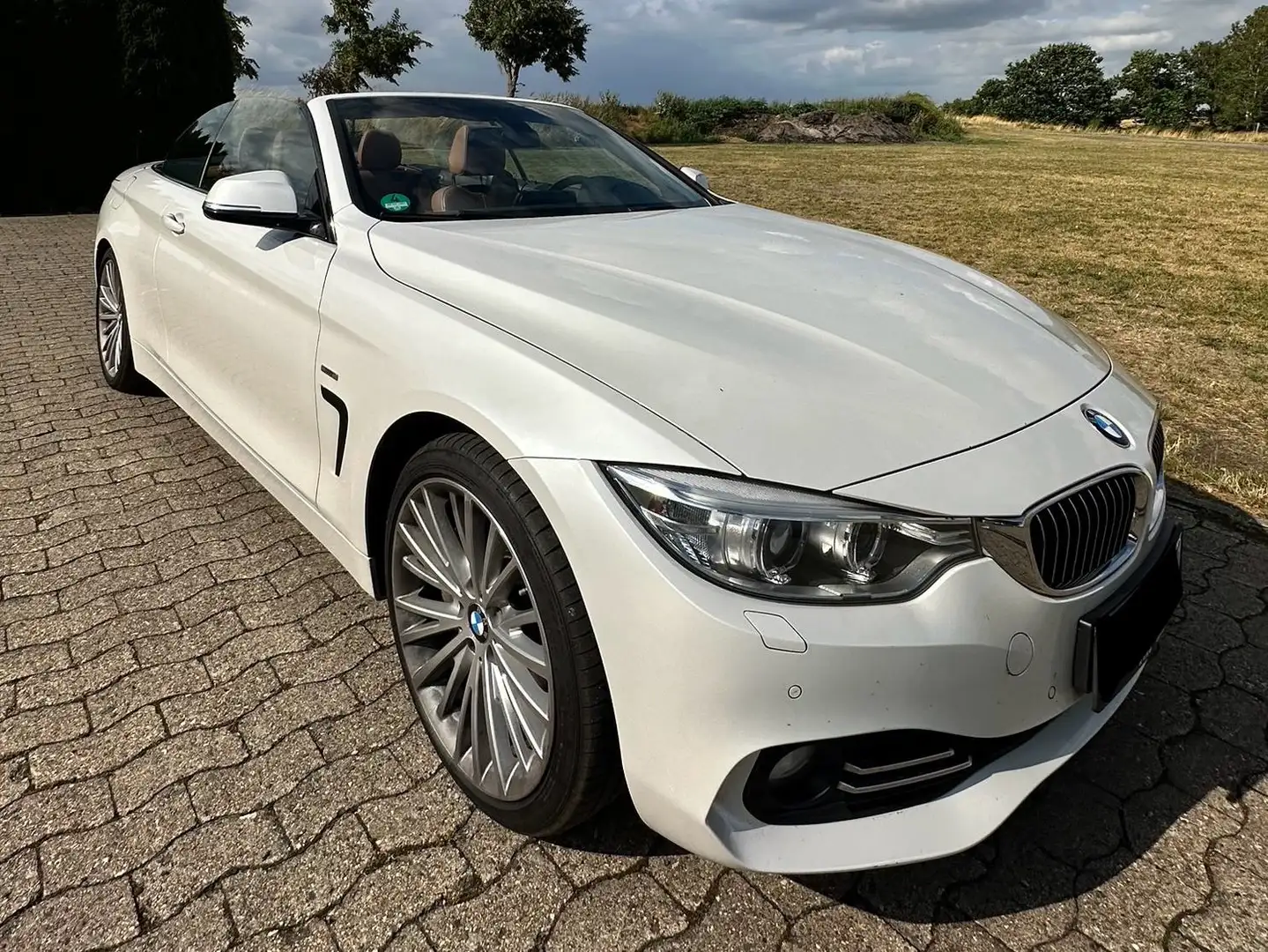 BMW 435 435i Cabrio Luxury Line Weiß - 2