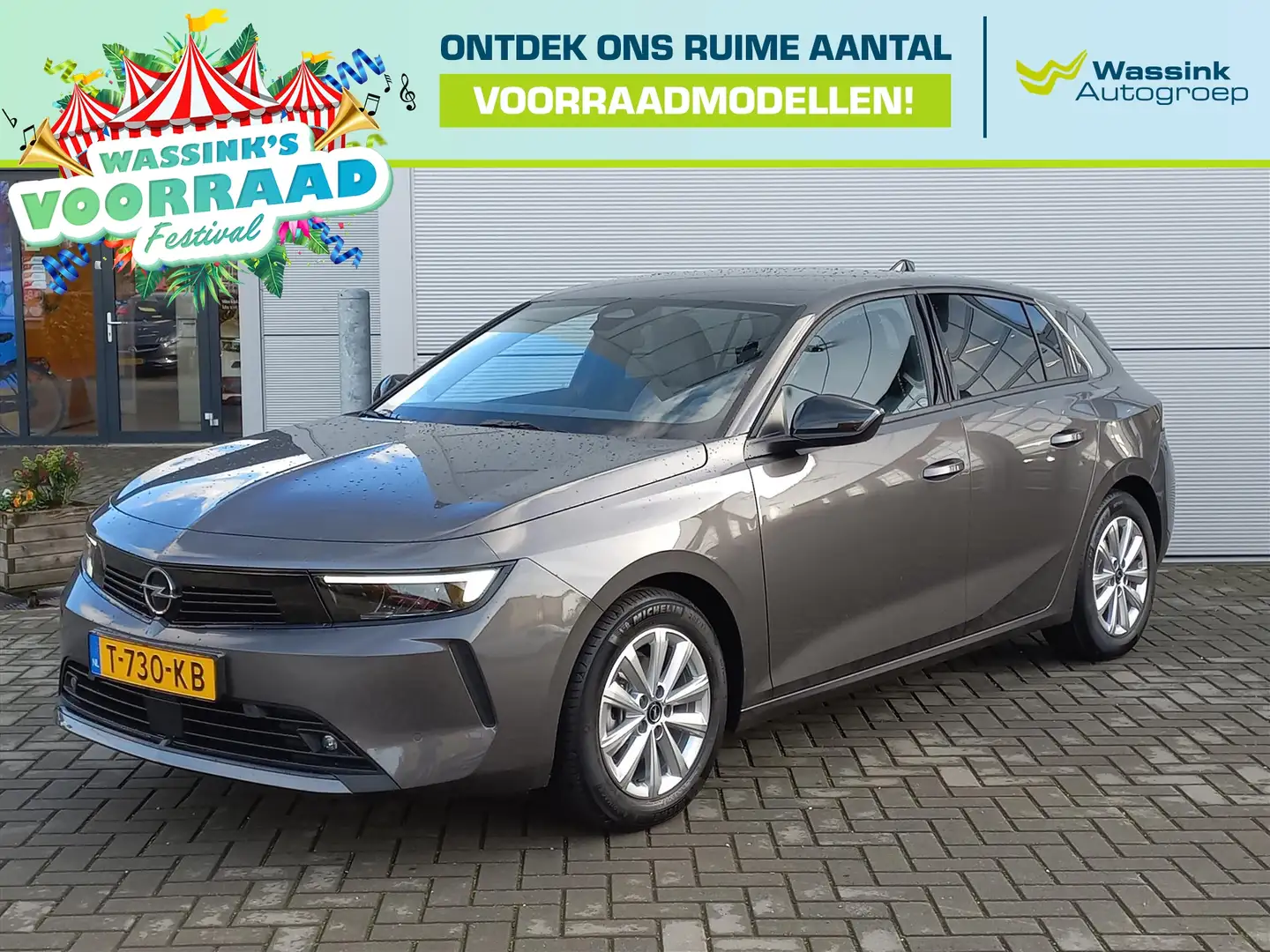 Opel Astra 1.2T 110pk LEVEL2 + extra's | Climate control | Na Grey - 1