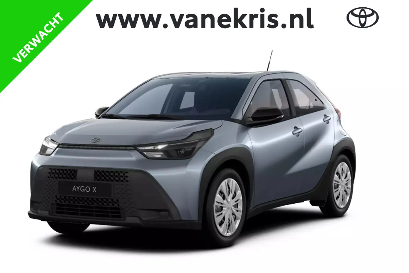 Toyota Aygo X Hybrid 115 play , Nieuw en snel leverbaar (Januari Grijs - 1