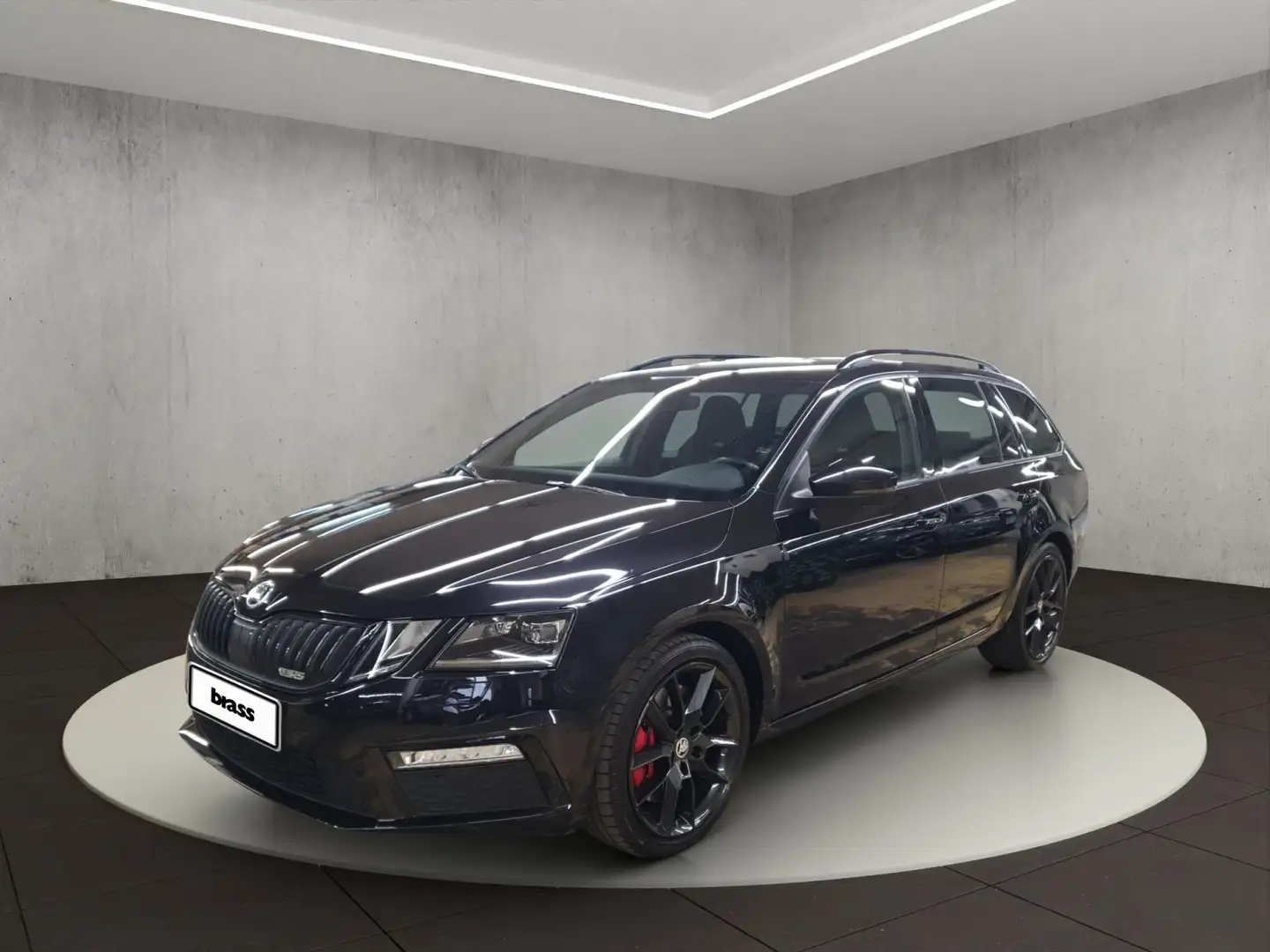 Skoda Octavia Combi RS Zwart - 1