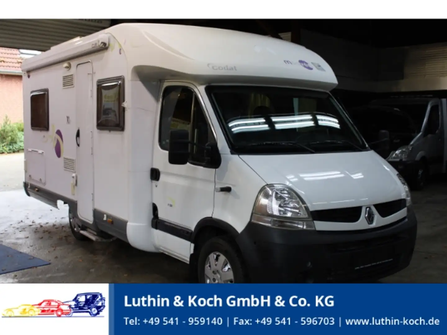 Pilote P 660 Mooveo Markise Solar Truma el./Gas Weiß - 1