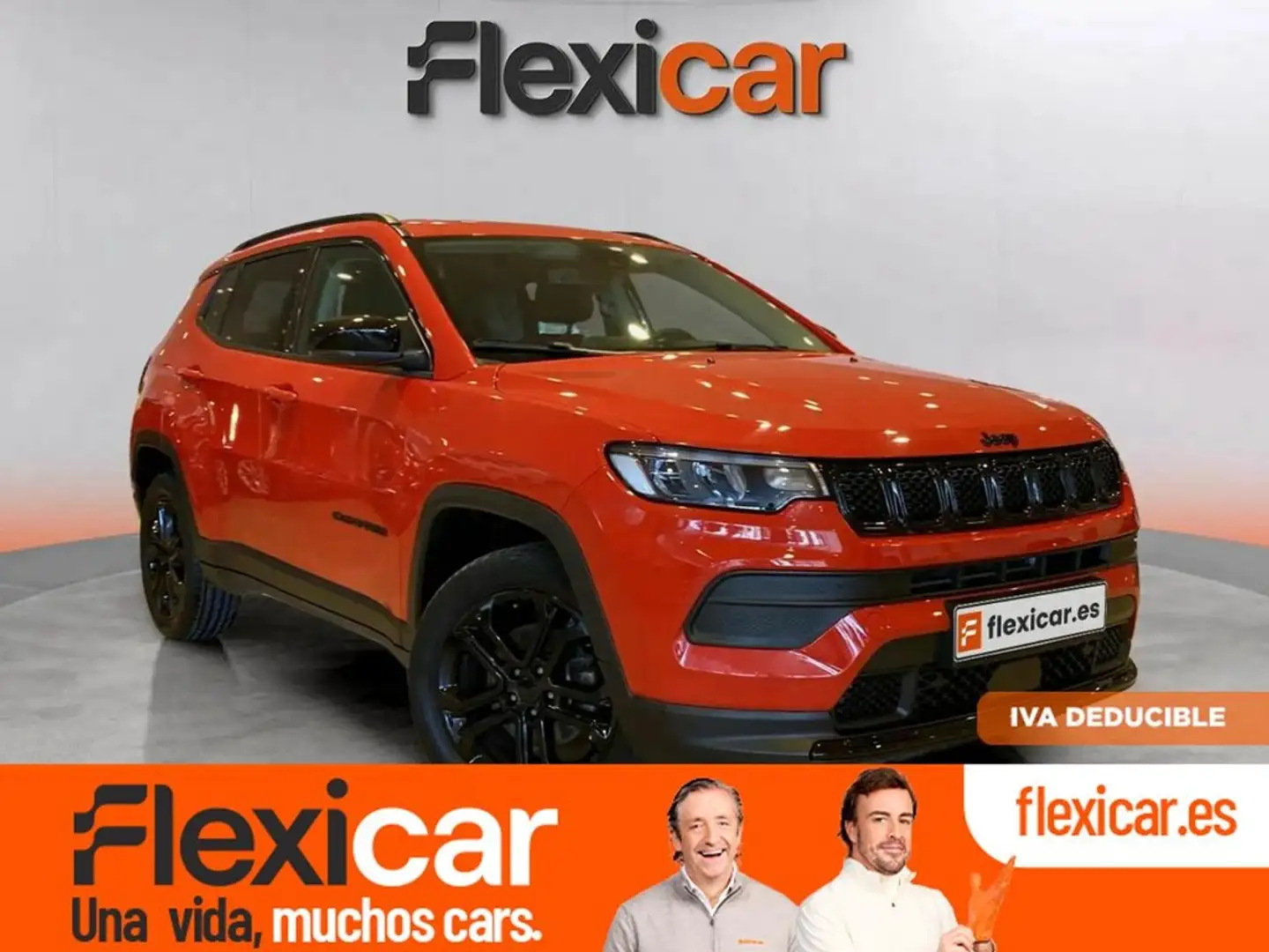 Jeep Compass eHybrid 1.5 MHEV 96kW Night Eagle Dct Rood - 1