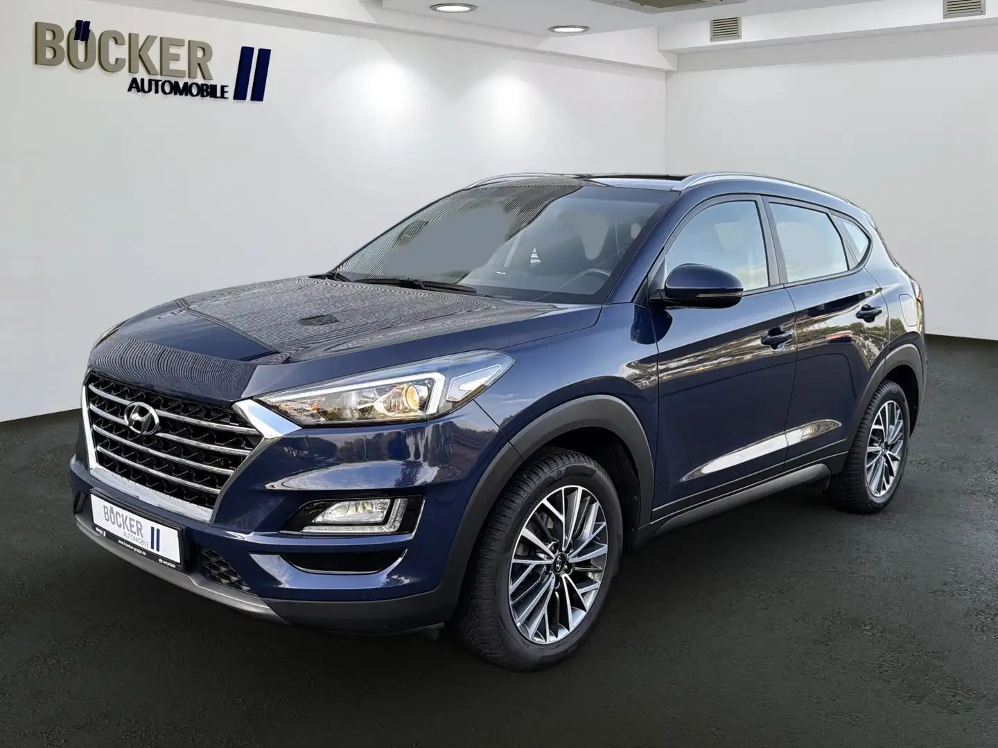 Hyundai TUCSON 1.6 T-GDi 2WD Advantage AHK SHZ LHZ Navi Bleu - 1