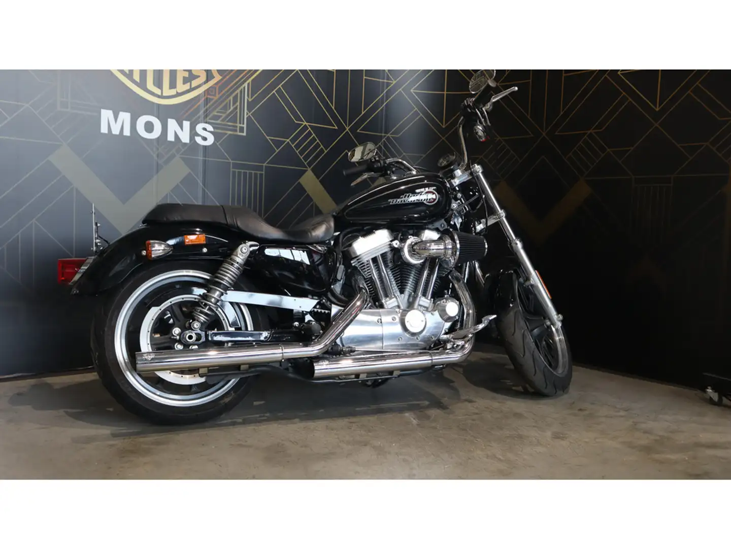 Harley-Davidson Superlow Sport/tour Чорний - 2