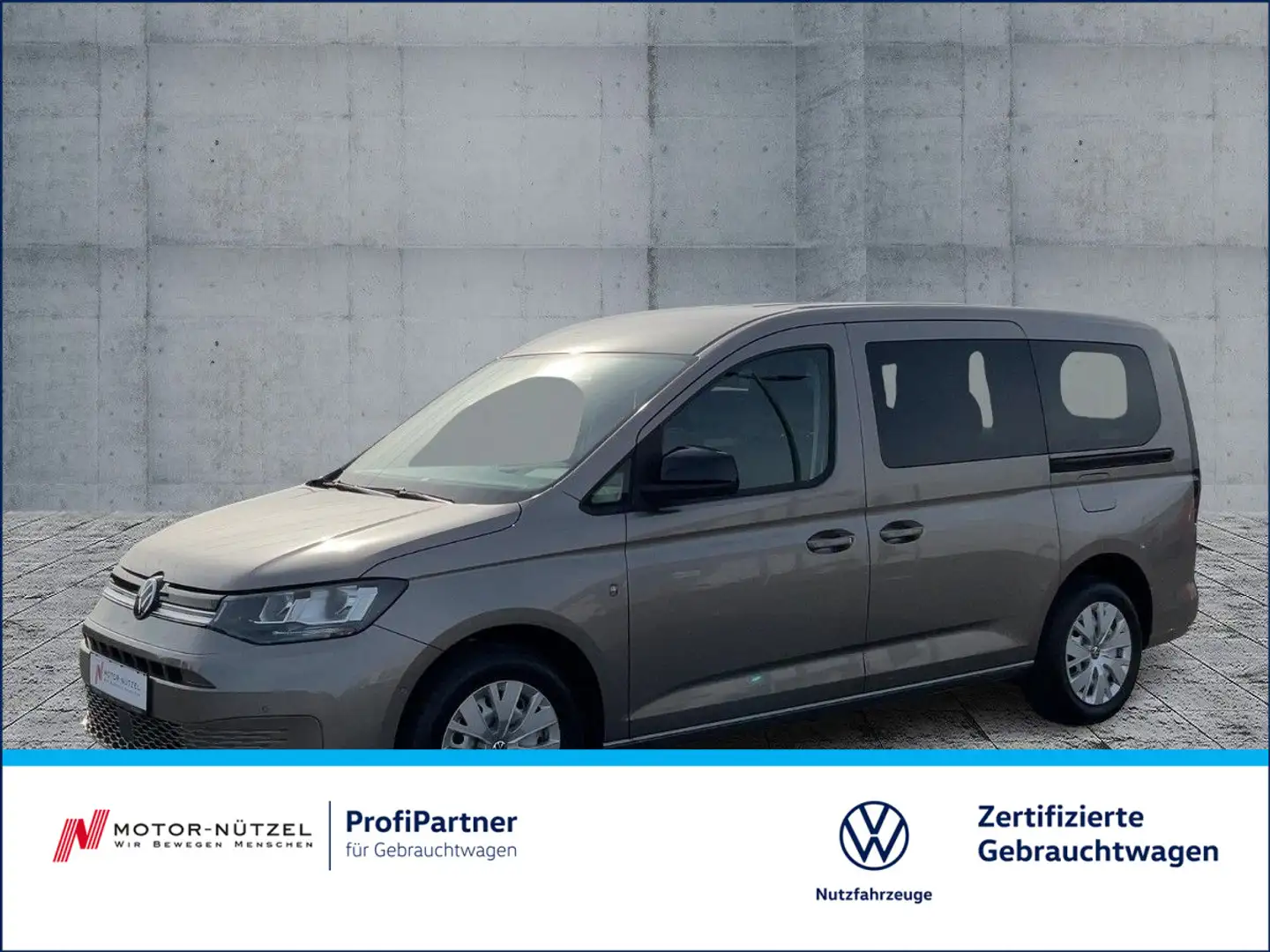 Volkswagen Caddy 1.5 TSI 5JG+SHZ+2xPDC+AHK+PLA+GRA+16" Beige - 1