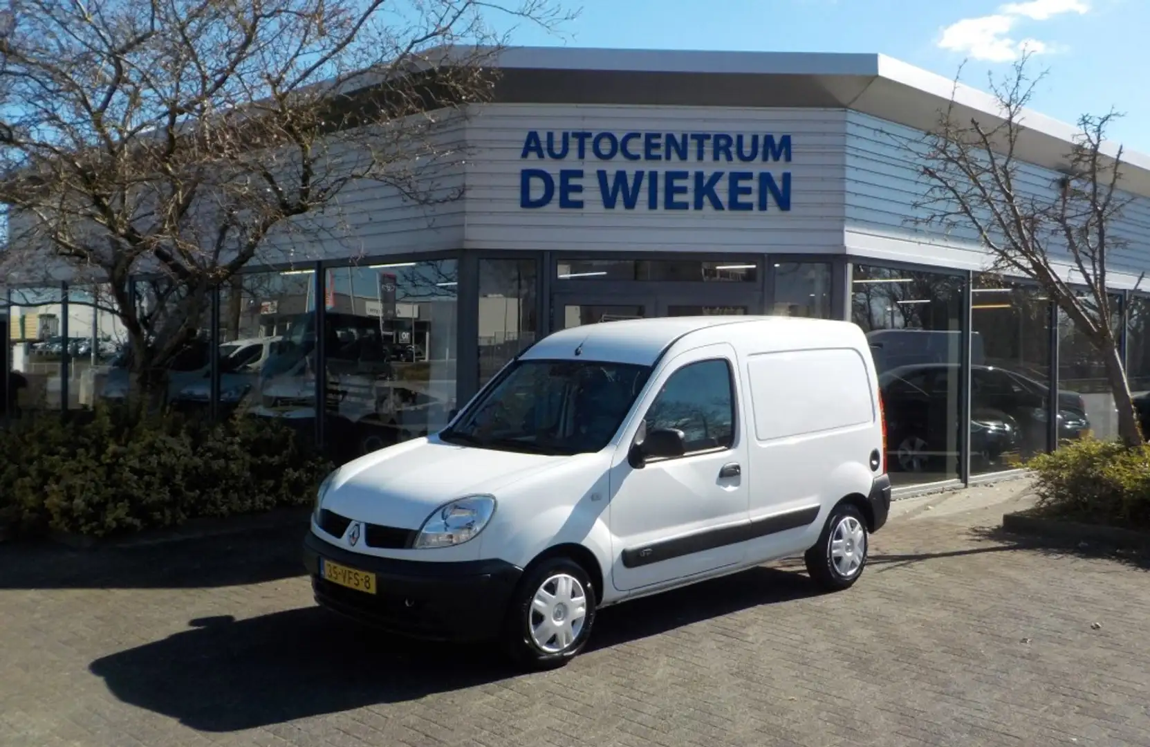 Renault Kangoo 1.2-16V BENZINE CONFORT LIGHT AIRCO SCHUIFDEUR APK Wit - 1