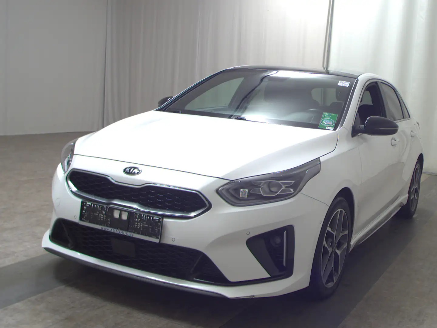 Kia Ceed / cee'd Ceed 1.6 CRDi GT Line Navi LED GSD Leder RFK LM Weiß - 2