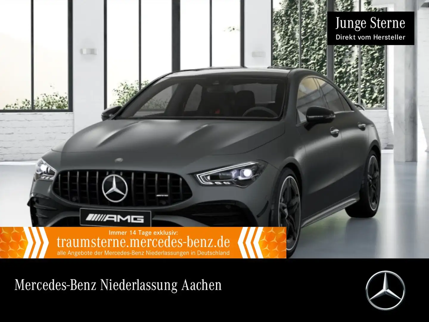 Mercedes-Benz CLA 35 AMG CLA 35 4M AMG+PANO+360°+MULTIBEAM+TOTW+KEYLESS+8G Grau - 1