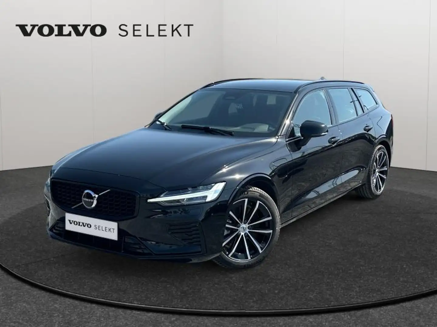 Volvo V60 T6 AWD Plus Dark / Hybride Noir - 1