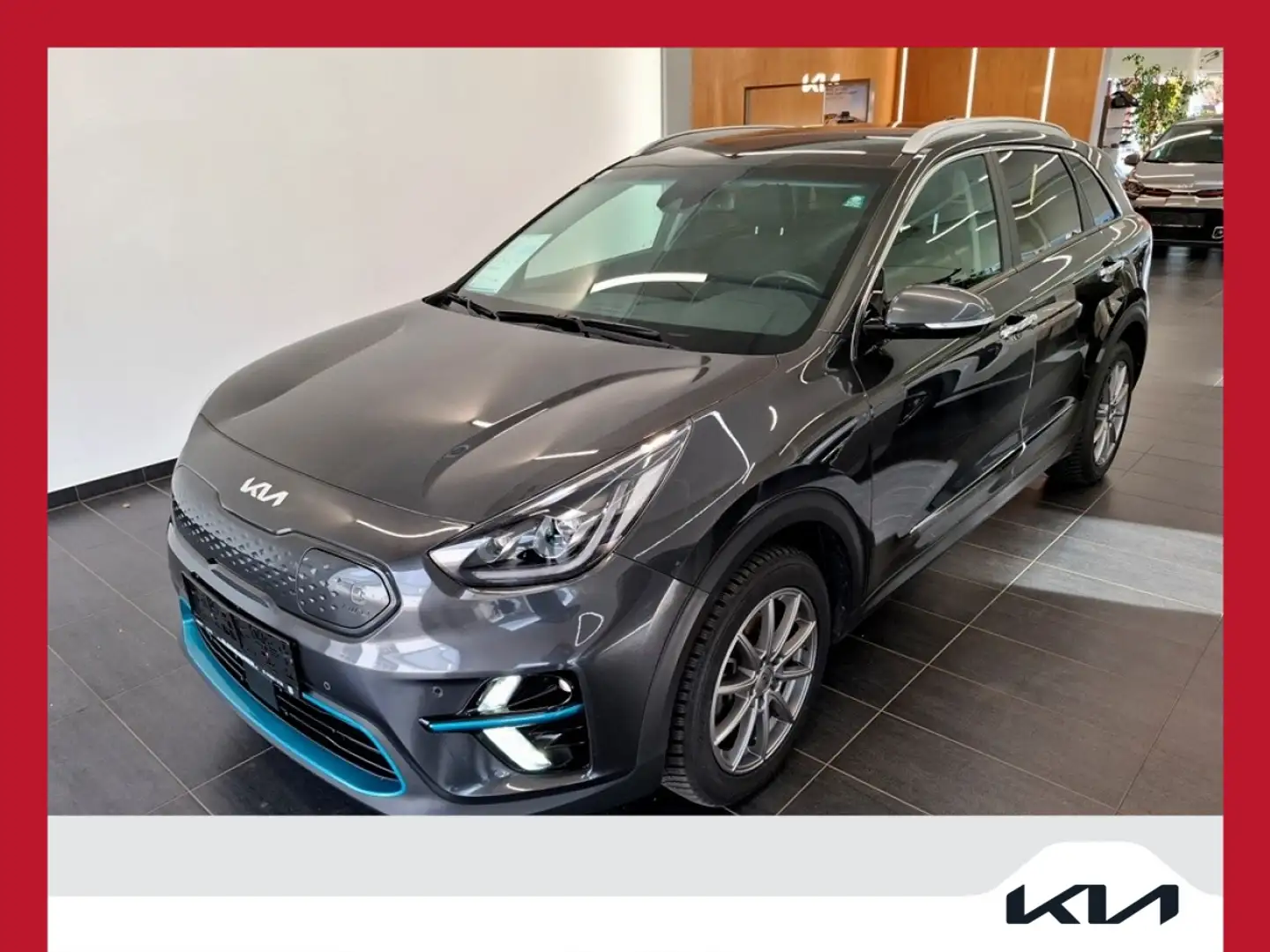 Kia e-Niro Niro EV 64kWh long Range Platin Aut. Gris - 1