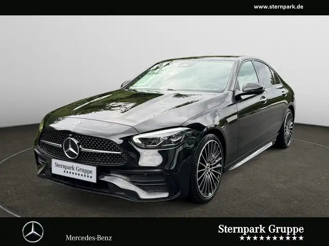 Mercedes-Benz C 180 'AMG'Night'Panorama'KeyGo'19Zoll'RÜ Kam' AMG Line Navi/Pano. Dach/Keyless Go/KEYLESS GO Start Funktion/Styling/Autom.