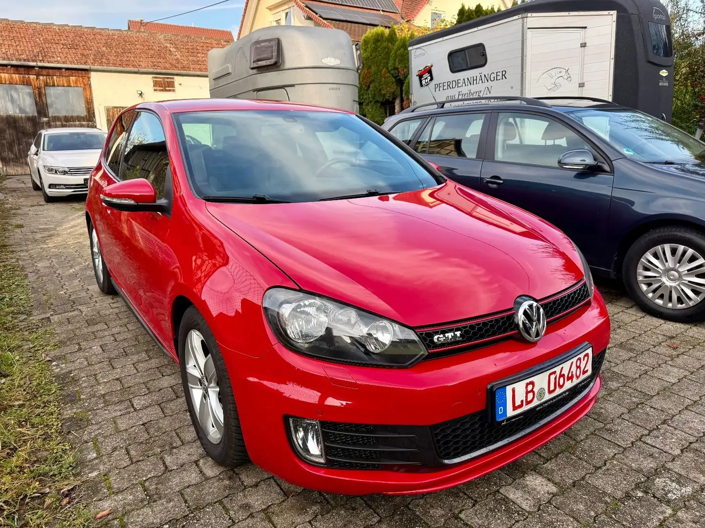 Volkswagen Golf VI GTI Leder - Sitzheizung - sehr gepflegt Rot - 2