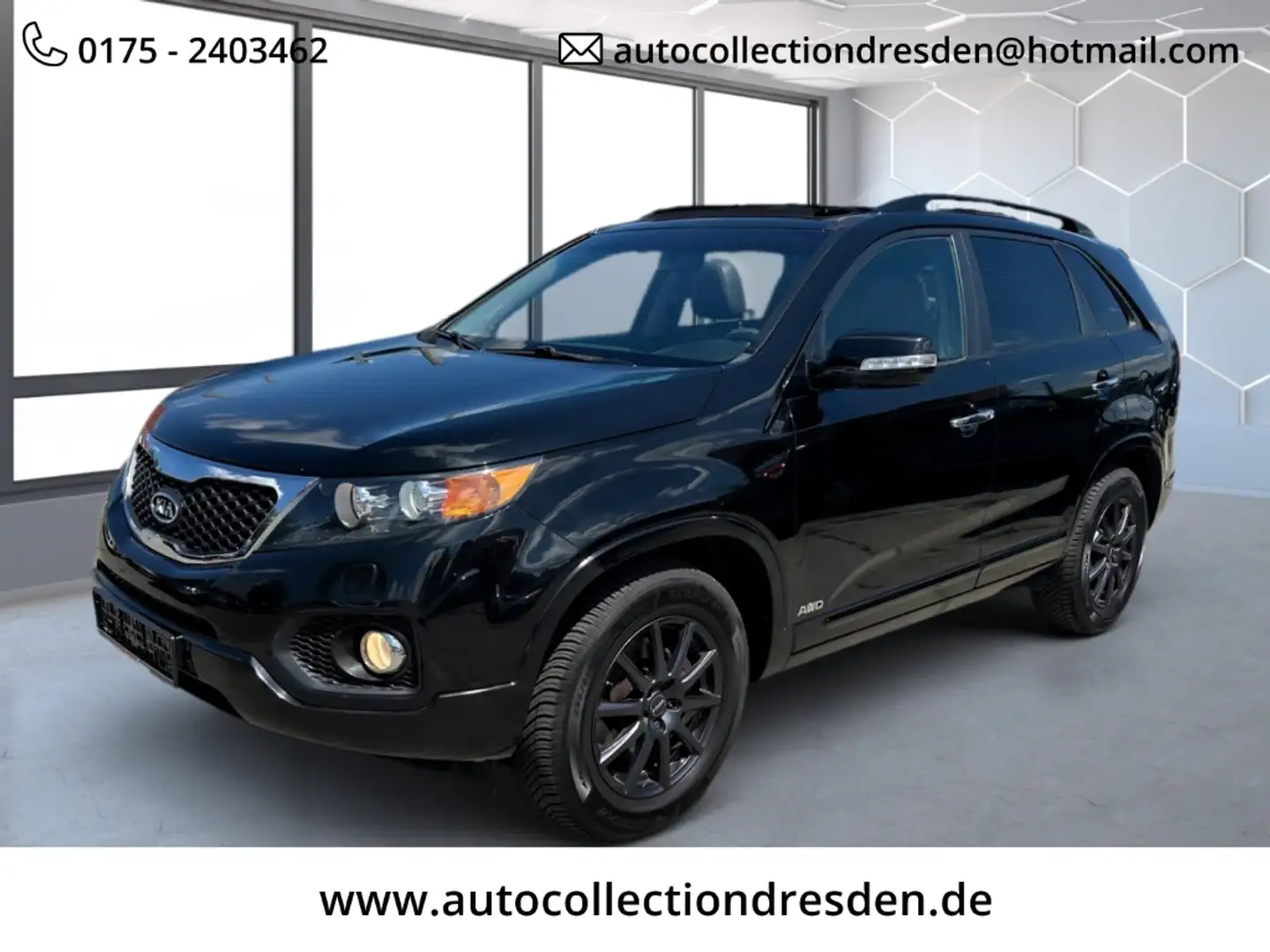 Kia Sorento Spirit 4WD 2,2 Ltr.-145 kW CRDi KAT Noir - 1