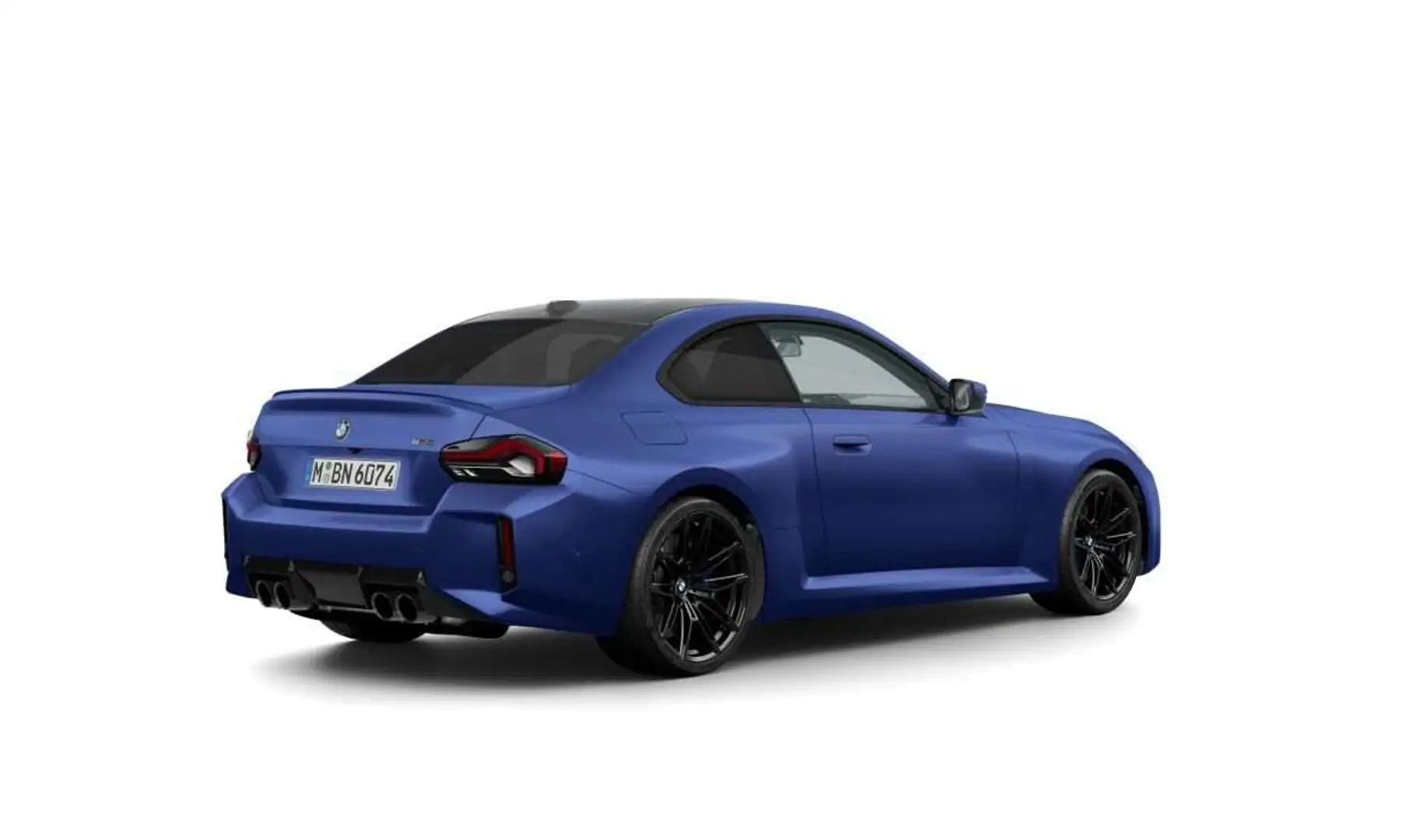 BMW M2 Coupé e Bleu - 2