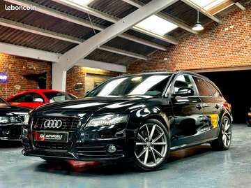 Avant 3.0 V6 TFSI Quattro 333 ch S-Tronic Noir Phantom GPS, Bluetooth Carnet et historique État exceptionnel