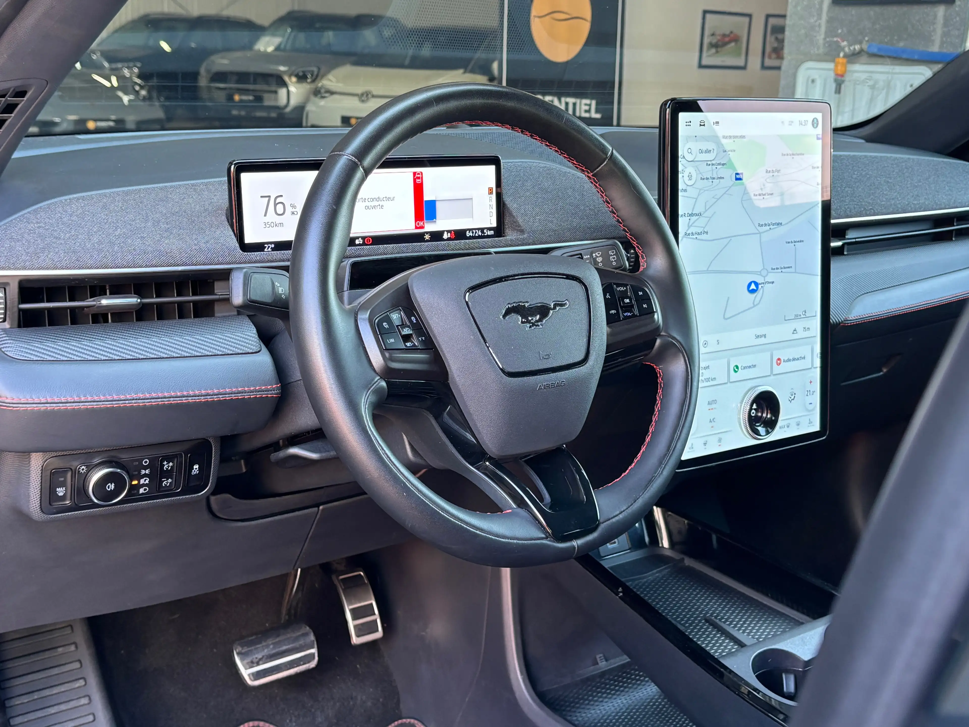 Ford Mustang Mach-E 99 kWh RWD Premium Extended Range SOH 96% / Bang & Olufsen / Led / Caméra / Cuir / etc — photo 10