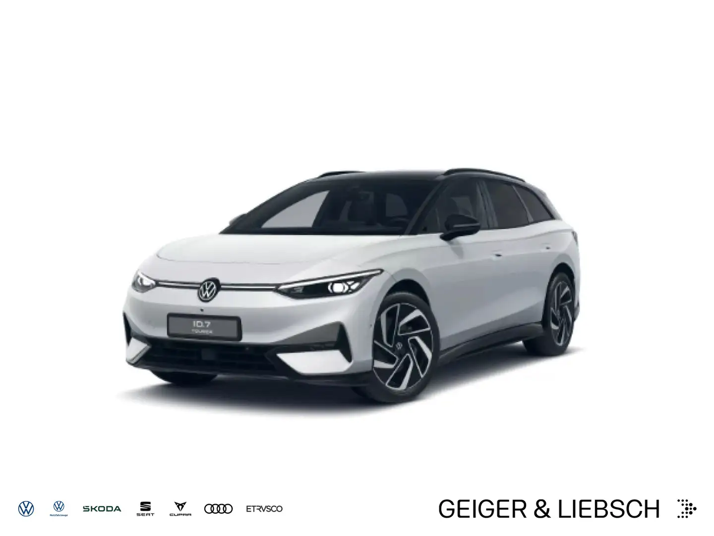 Volkswagen ID.7 Tourer Pro S IQ.LIGHT*AHK*KAMERA*WÄRMEPUMPE Weiß - 1