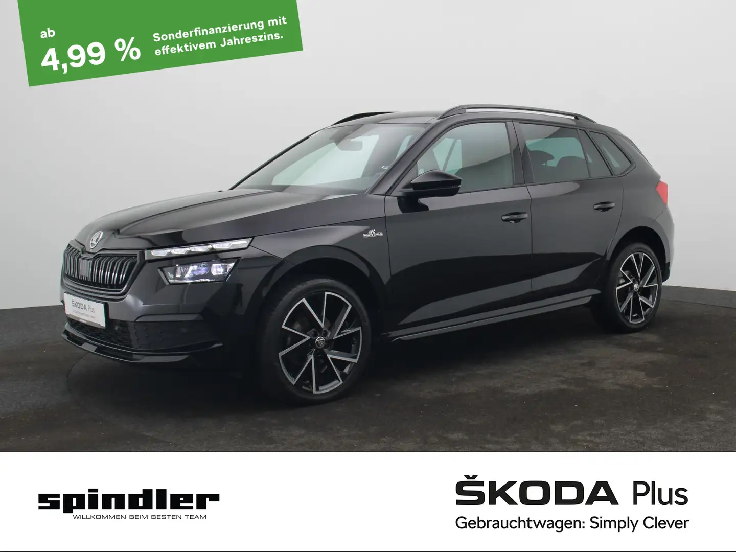 Skoda Kamiq Monte Carlo 1.5 TSI DSG / Pano, LED, ACC Noir - 1