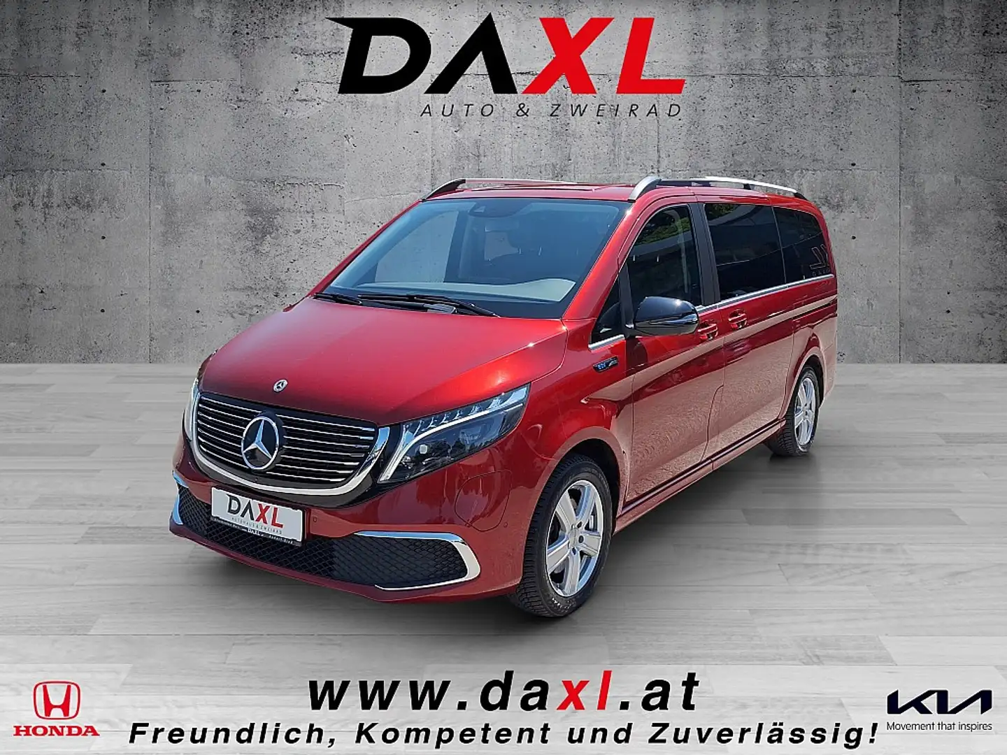 Mercedes-Benz EQV 300 Kombi lang 100kWh Rouge - 1