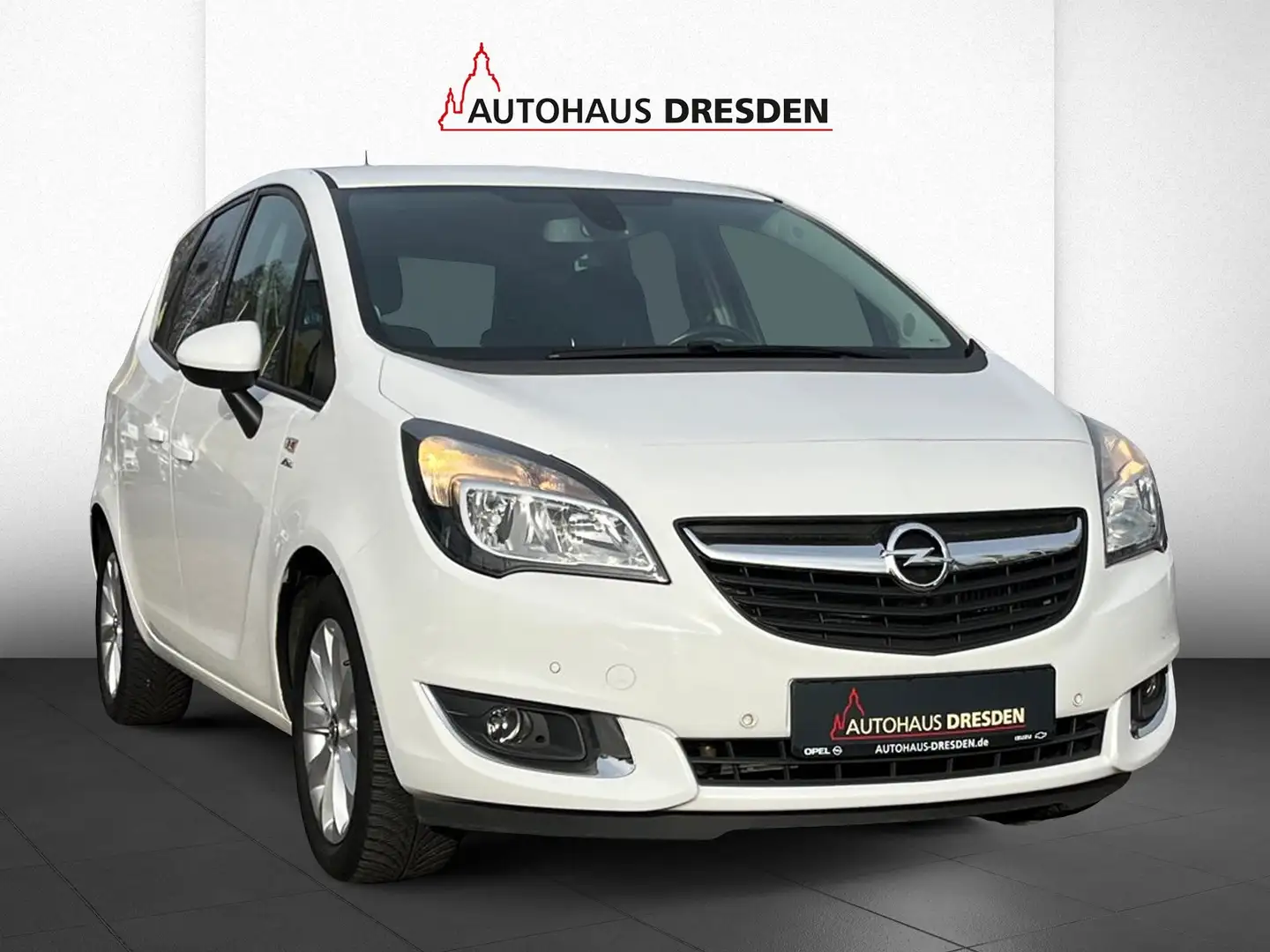 Opel Meriva B 1.4 Turbo drive Winterp.+2xKlima+LM Weiß - 2