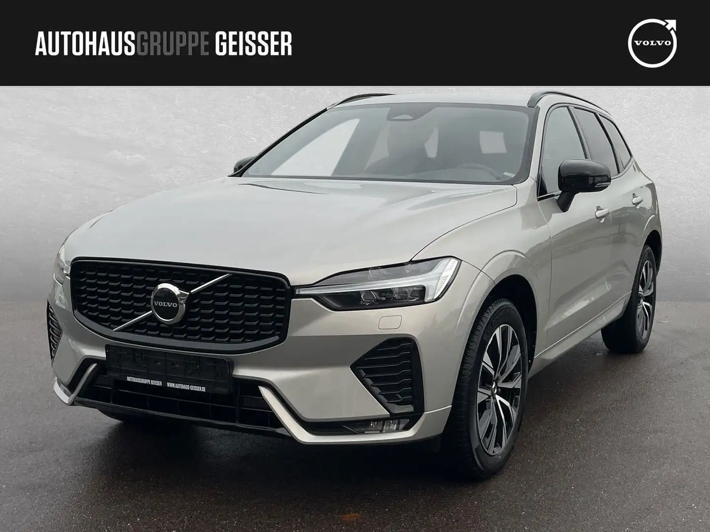 Volvo XC60 B4 Mild-Hybrid Plus Dark AHK ACC BLIS Silber - 1