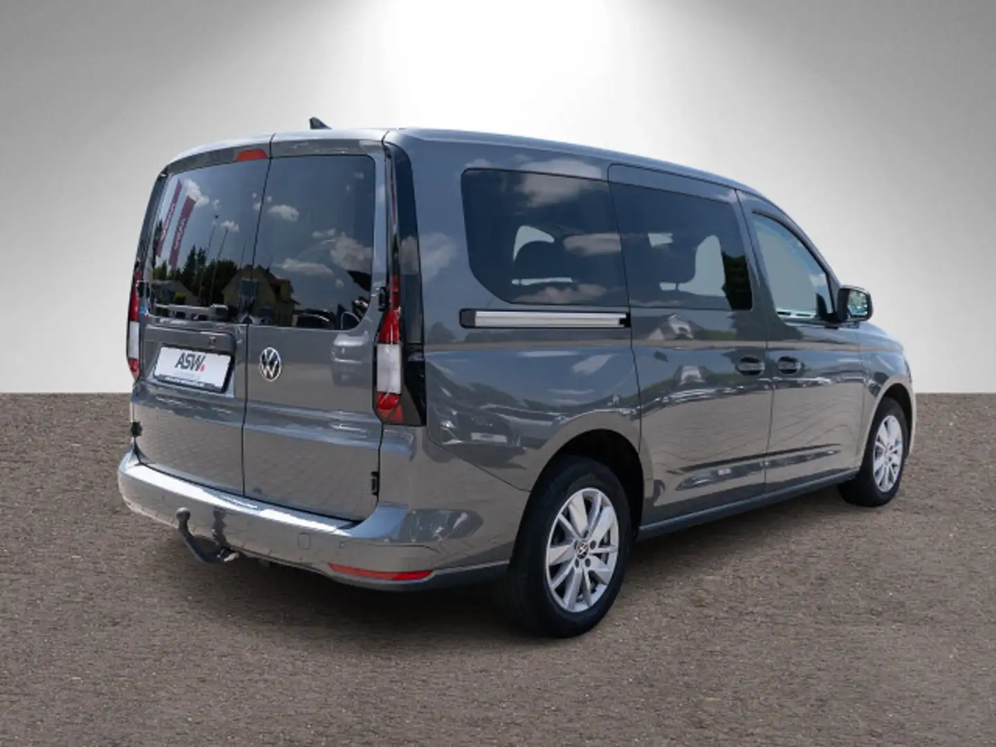 Volkswagen Caddy Maxi 2.0TDI LED Navi RFK ACC AHK Gris - 2