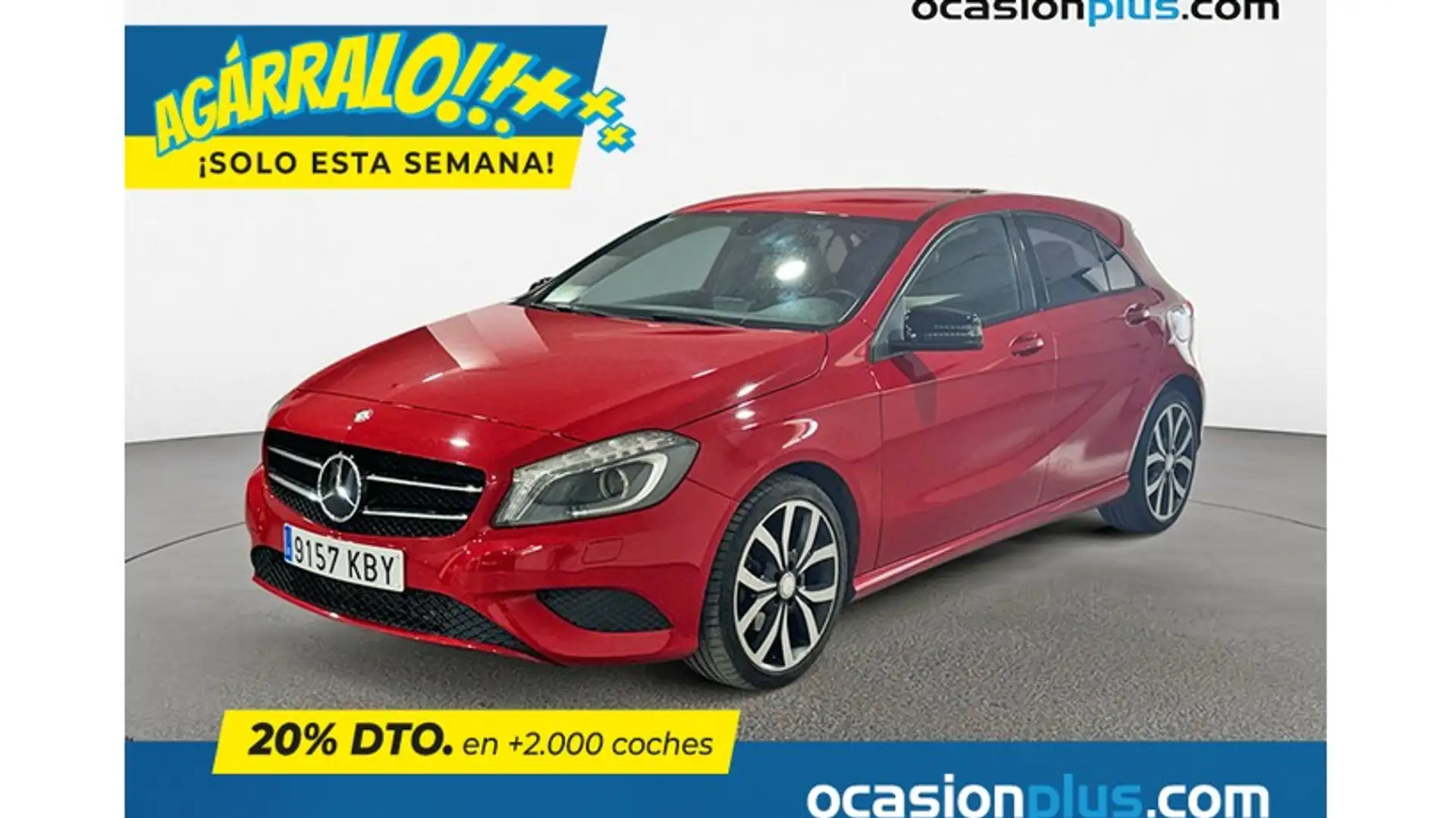 Mercedes-Benz A 200 BE Style Rojo - 1