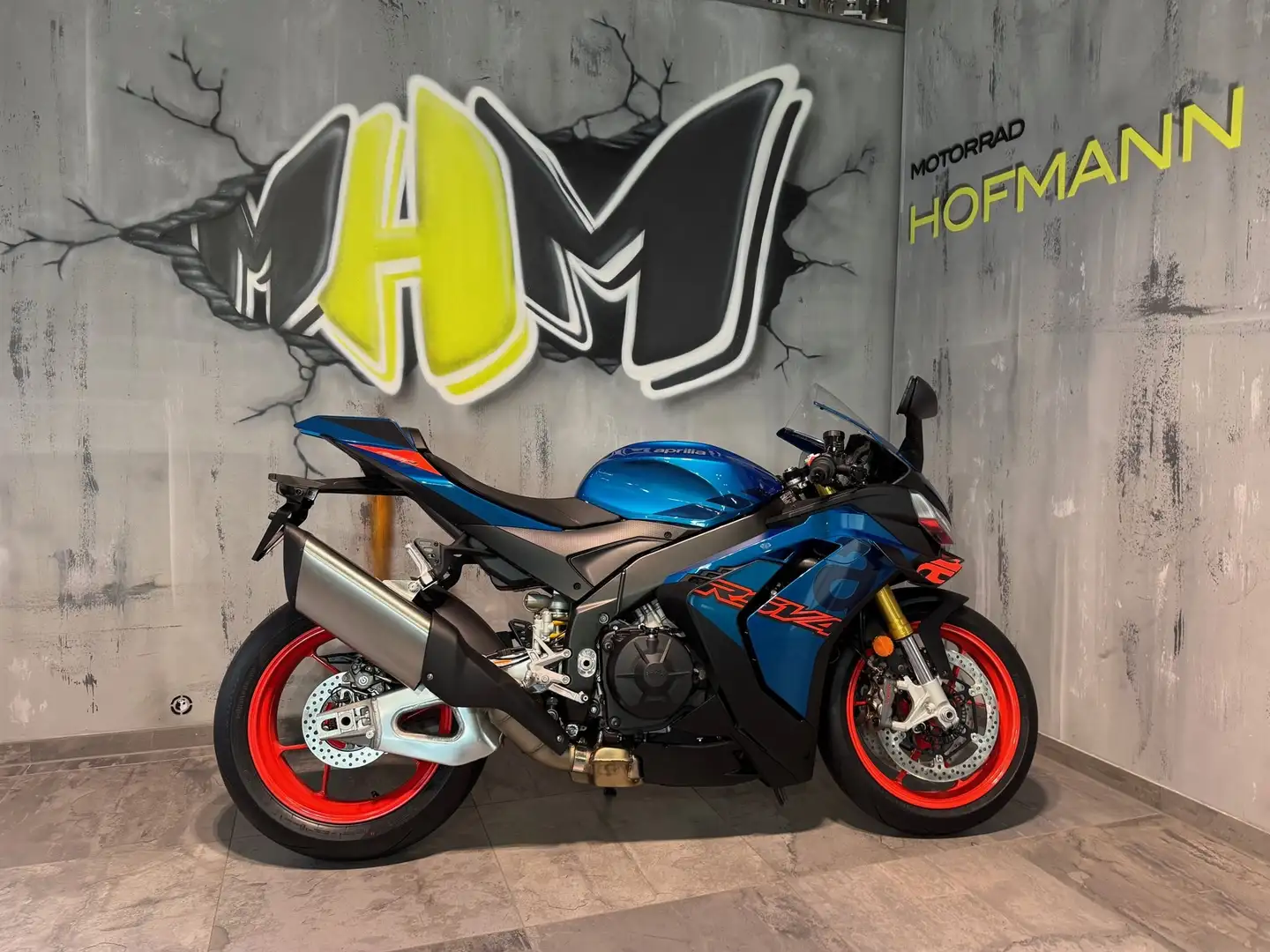 Aprilia RSV4 Inclusive SC-Projekt Sportauspuff Aktion Kék - 1