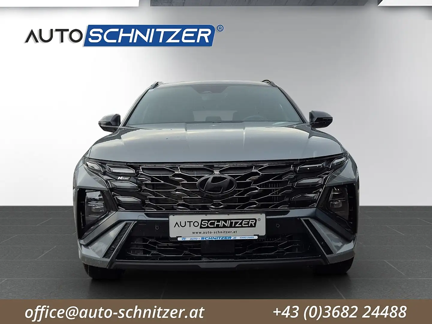 Hyundai TUCSON Tucson 1,6 T-GDI HEV 4WD N-Line Aut. Grau - 2