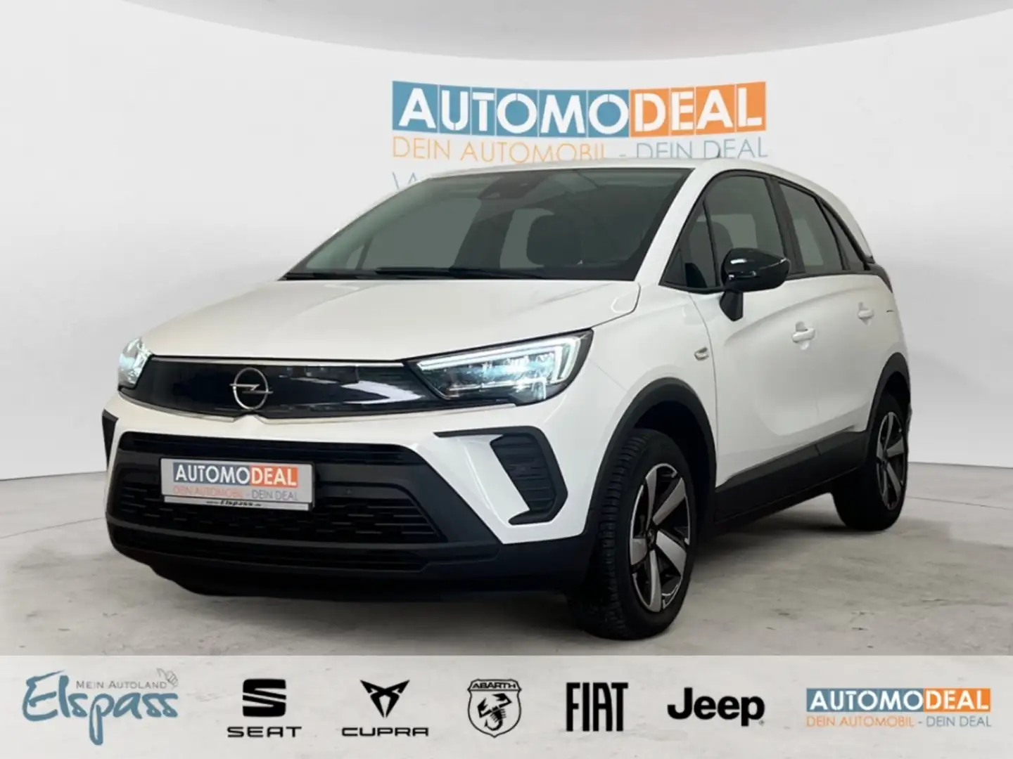 Opel Crossland AUTOMATIK ALLWETTER LED KAMERA SITZ.HZG TEMPOMAT Weiß - 1