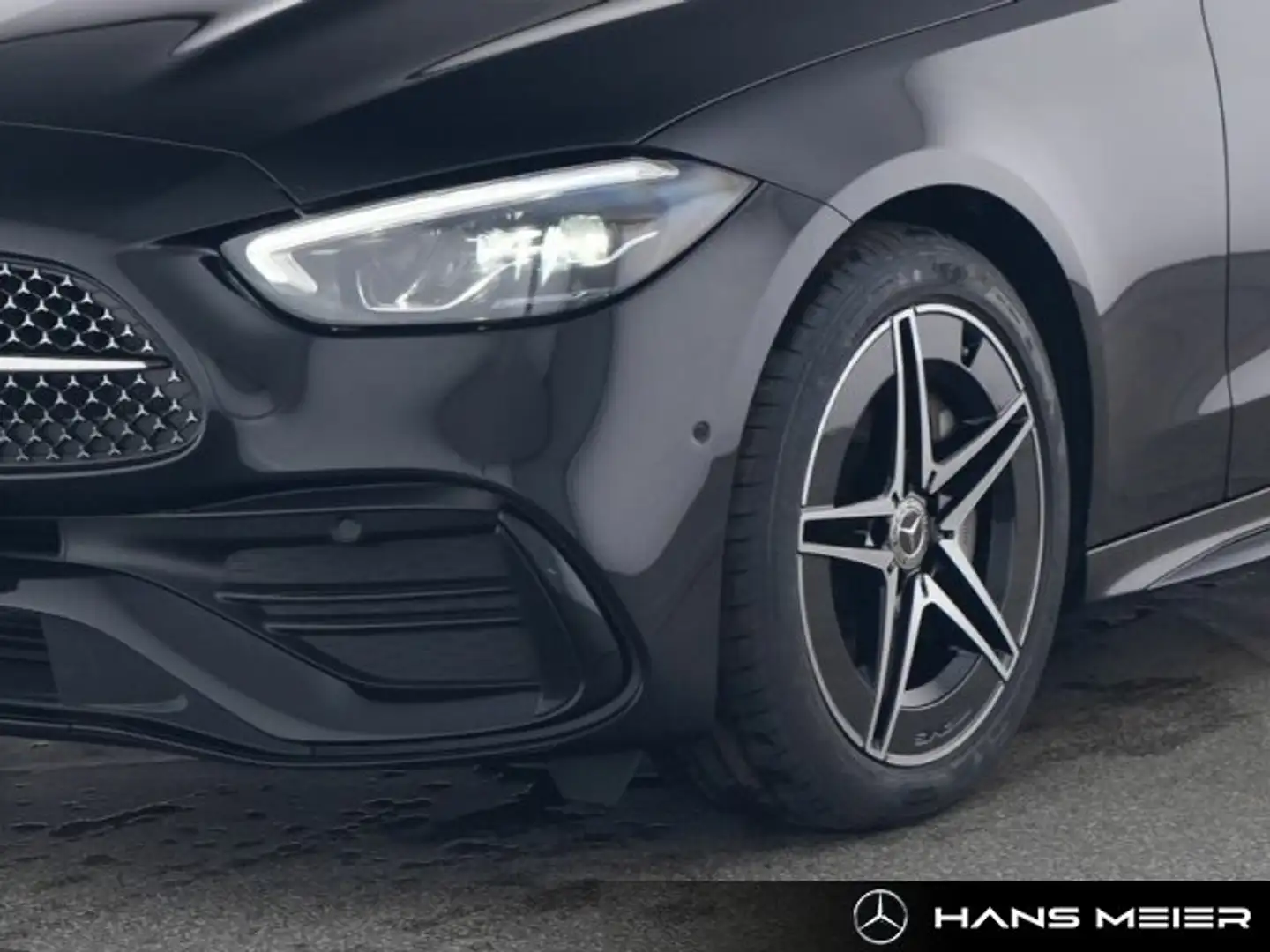 Mercedes-Benz C 220 C 220 d AMG AHK Schiebedach Night Ambiente Cam SHD Schwarz - 2