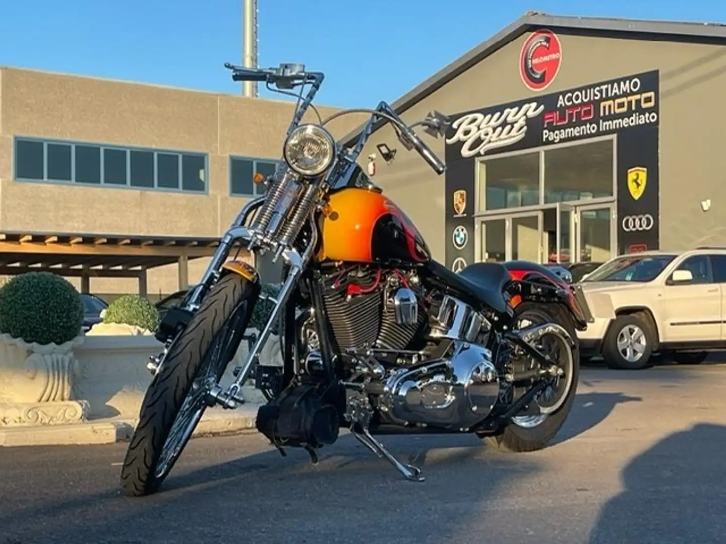 Harley-Davidson Softail Zwart - 1