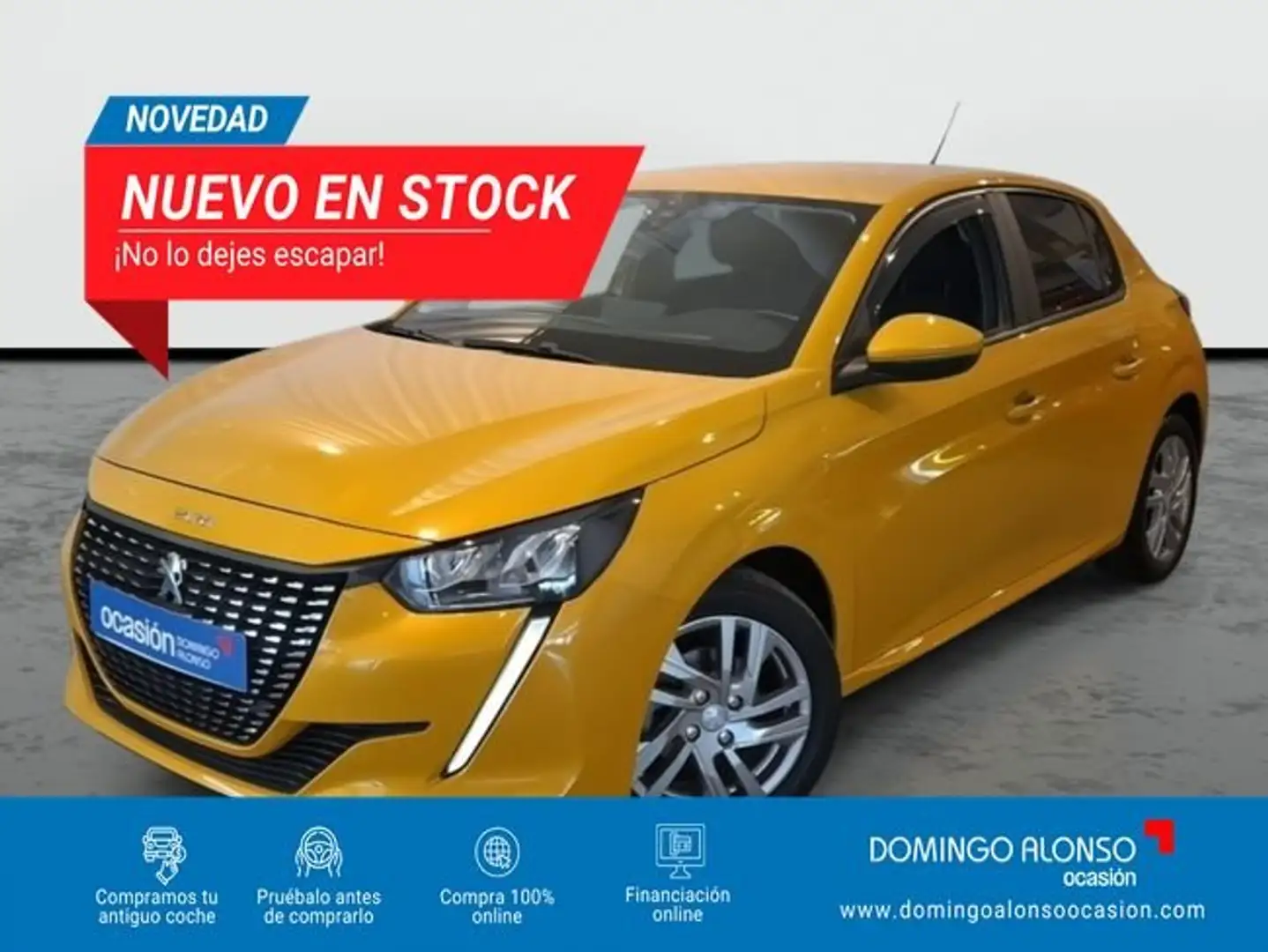 Peugeot 208 PureTech 73kW (100CV) Allure Amarillo - 1