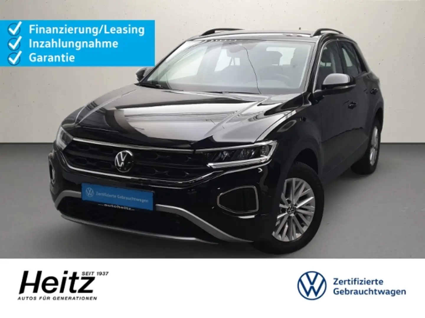 Volkswagen T-Roc TSI Life LED App Connect PDC SHZ Tel.vorb. Negro - 1