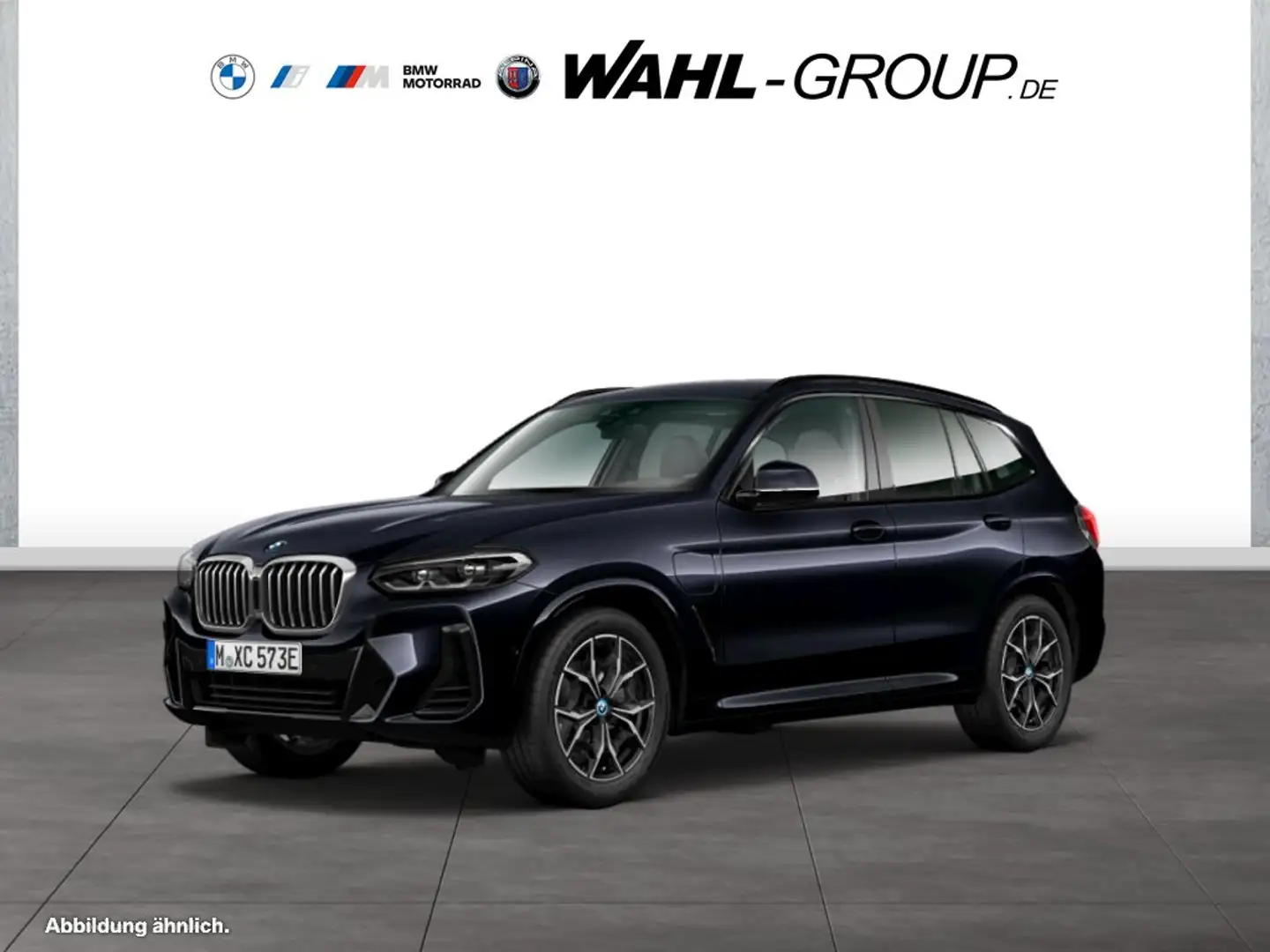 BMW X3 xDrive30e M SPORT LC PLUS AHK KOMFORTZG HIFI DAB W Schwarz - 1