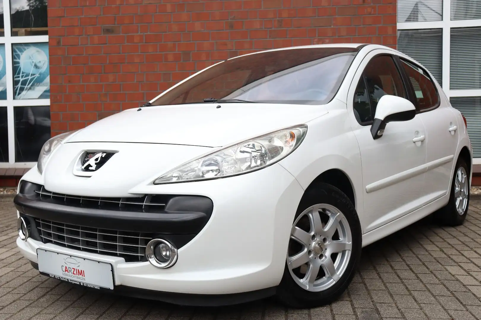 Peugeot 207 Sport 1.6 Klimaauto. Sitzheizung Automatik Weiß - 1