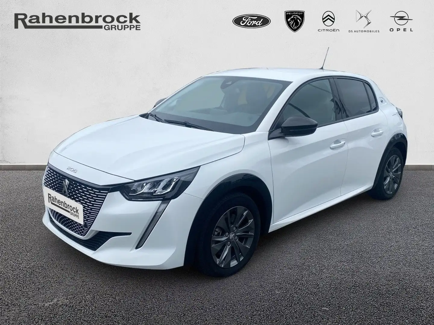 Peugeot 208 Allure Elektromotor 136 Kamera Sitzheizung Weiß - 1